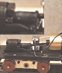 The inset shows the Kato coupler installed.